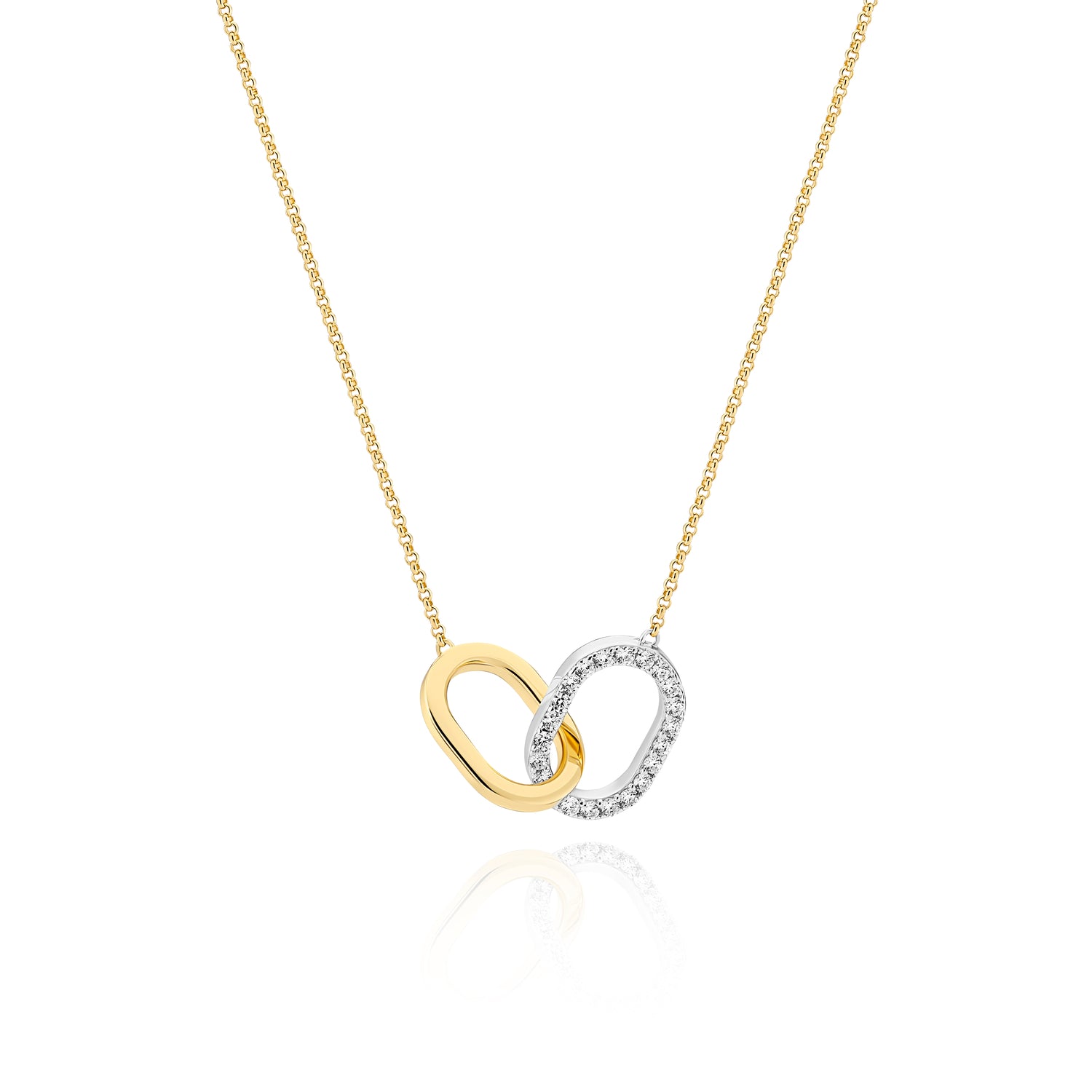 925 Sterling silver / 18K gold plated