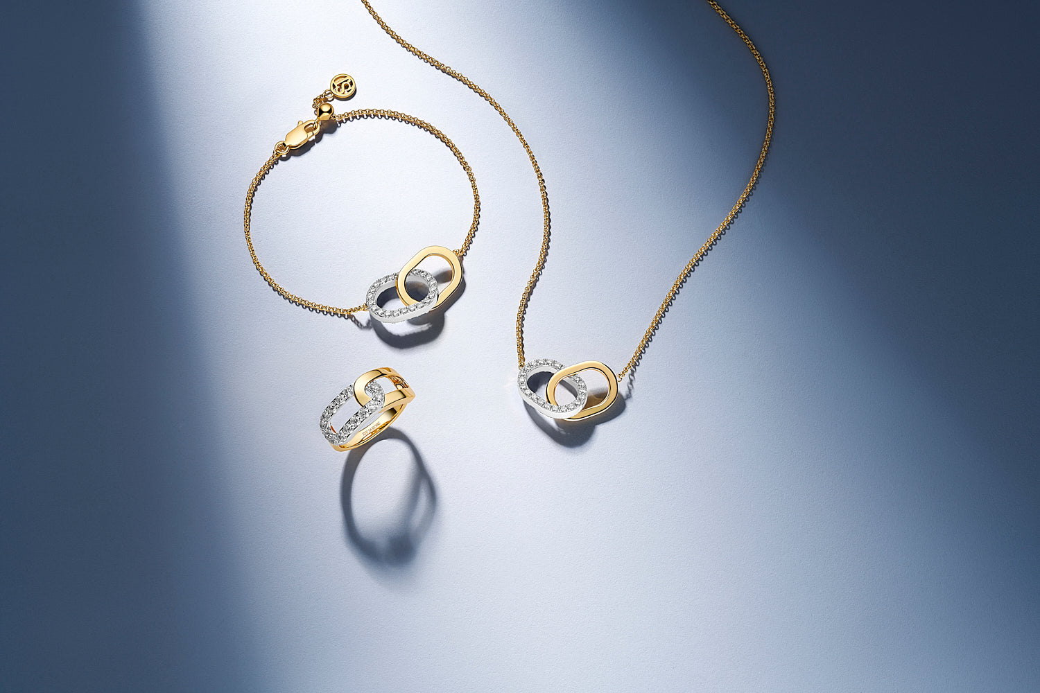 925 Sterling silver / 18K gold plated