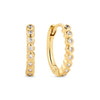 18K gold plated | White