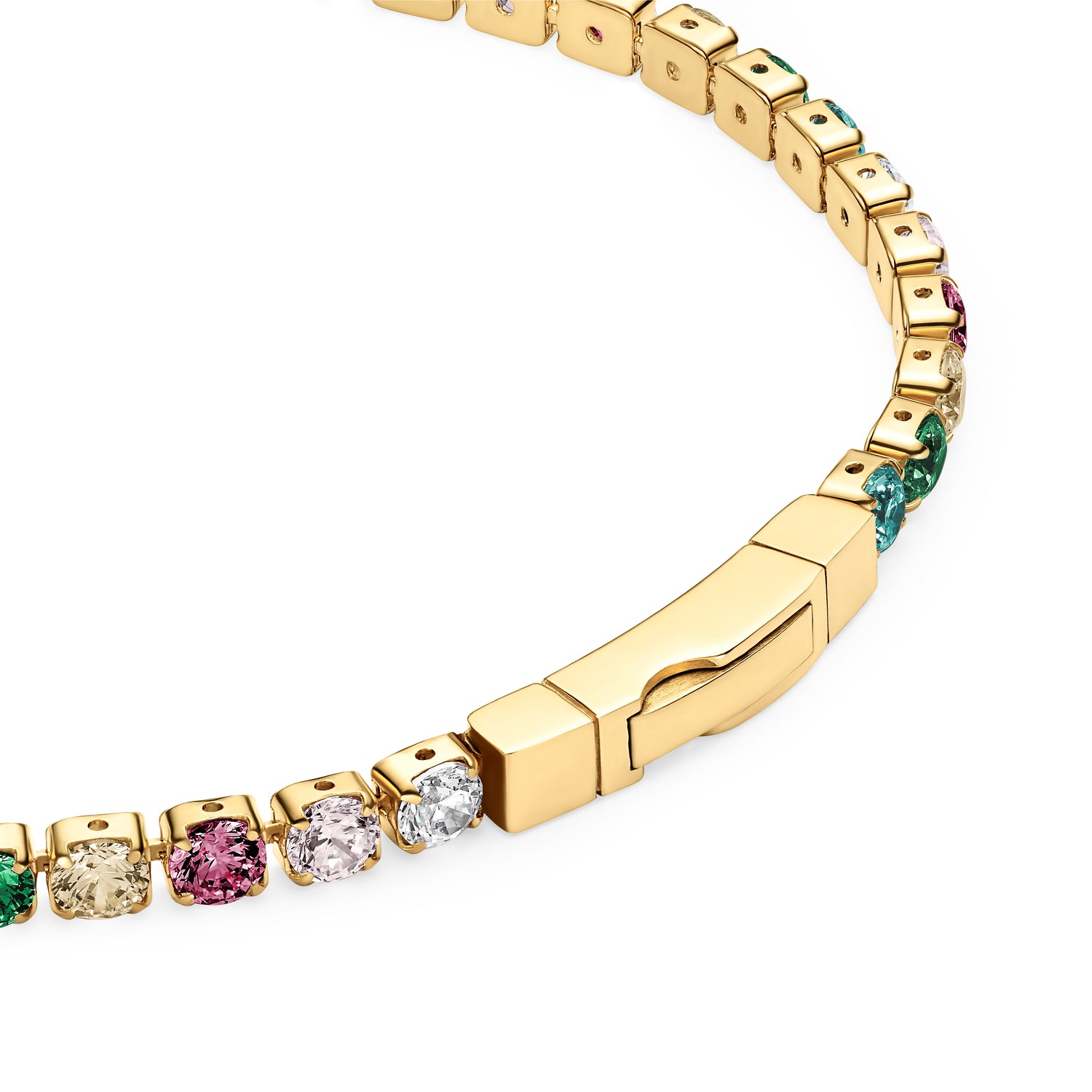 18K gold plated | Rainbow | 19 cm, 18K gold plated | Rainbow | 18 cm, 18K gold plated | Rainbow | 17 cm