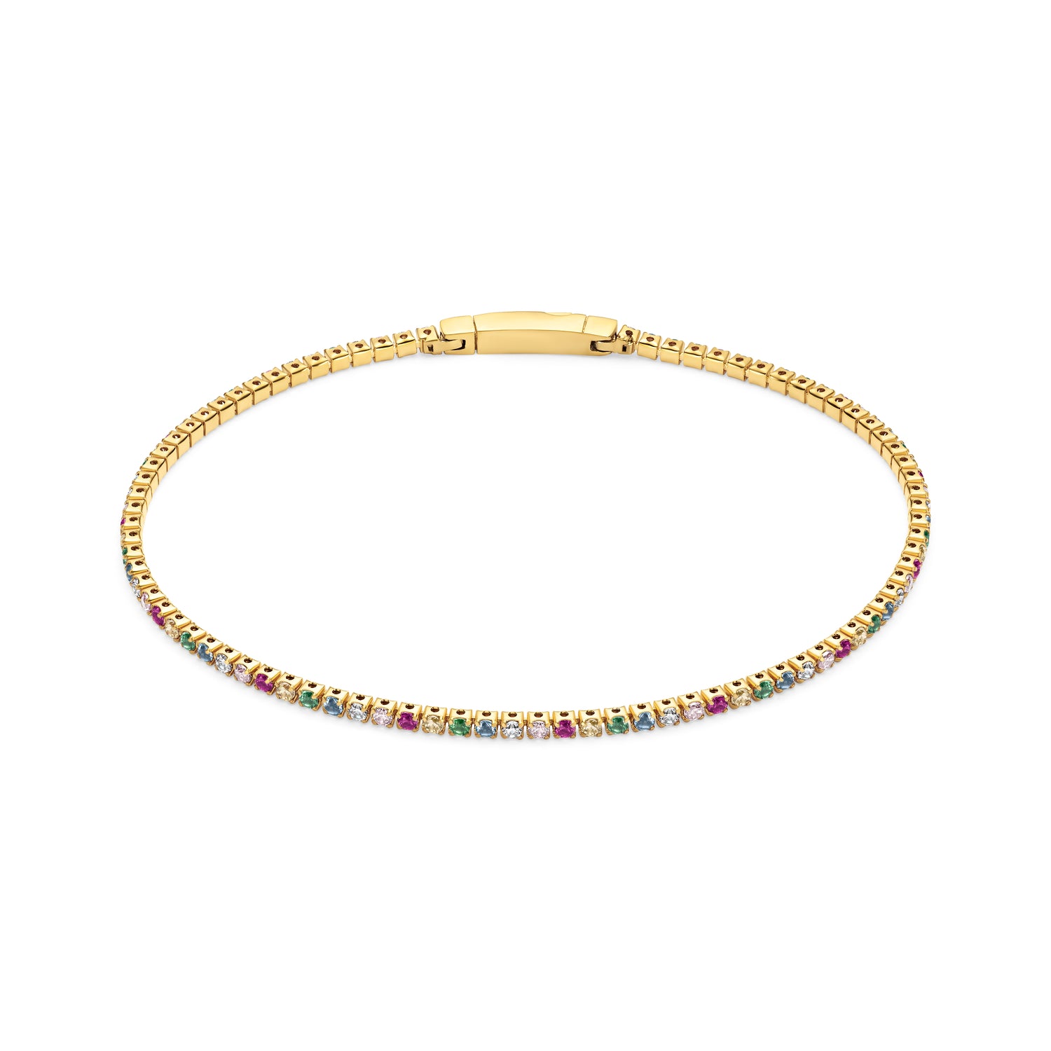 18K gold plated | Rainbow | 19 cm, 18K gold plated | Rainbow | 18 cm, 18K gold plated | Rainbow | 17 cm