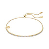 18K gold plated | White