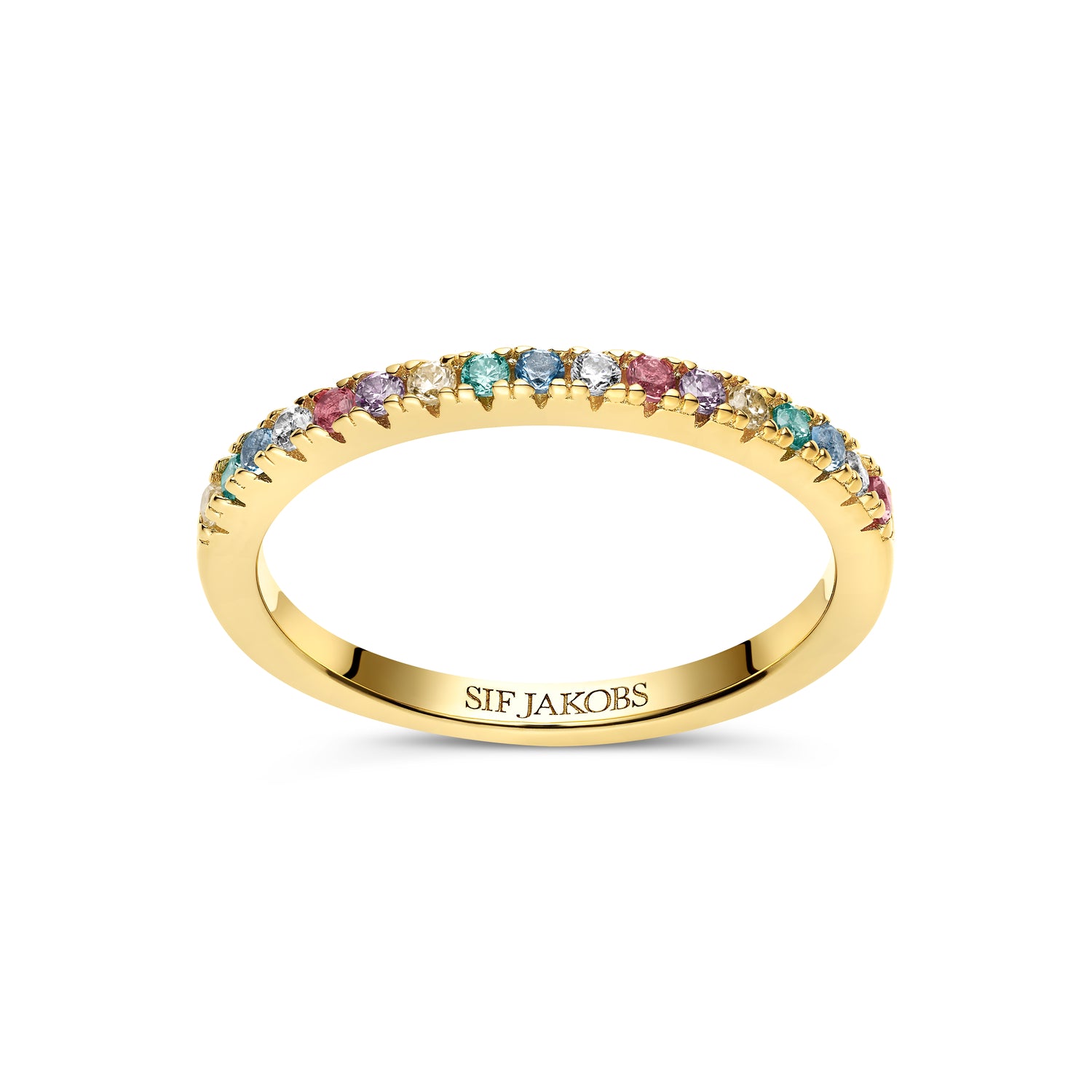 18K gold plated | Rainbow | 8,5, 18K gold plated | Rainbow | 7,5, 18K gold plated | Rainbow | 7, 18K gold plated | Rainbow | 6