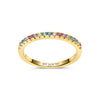 18K gold plated | Rainbow | 8,5, 18K gold plated | Rainbow | 7,5, 18K gold plated | Rainbow | 7, 18K gold plated | Rainbow | 6