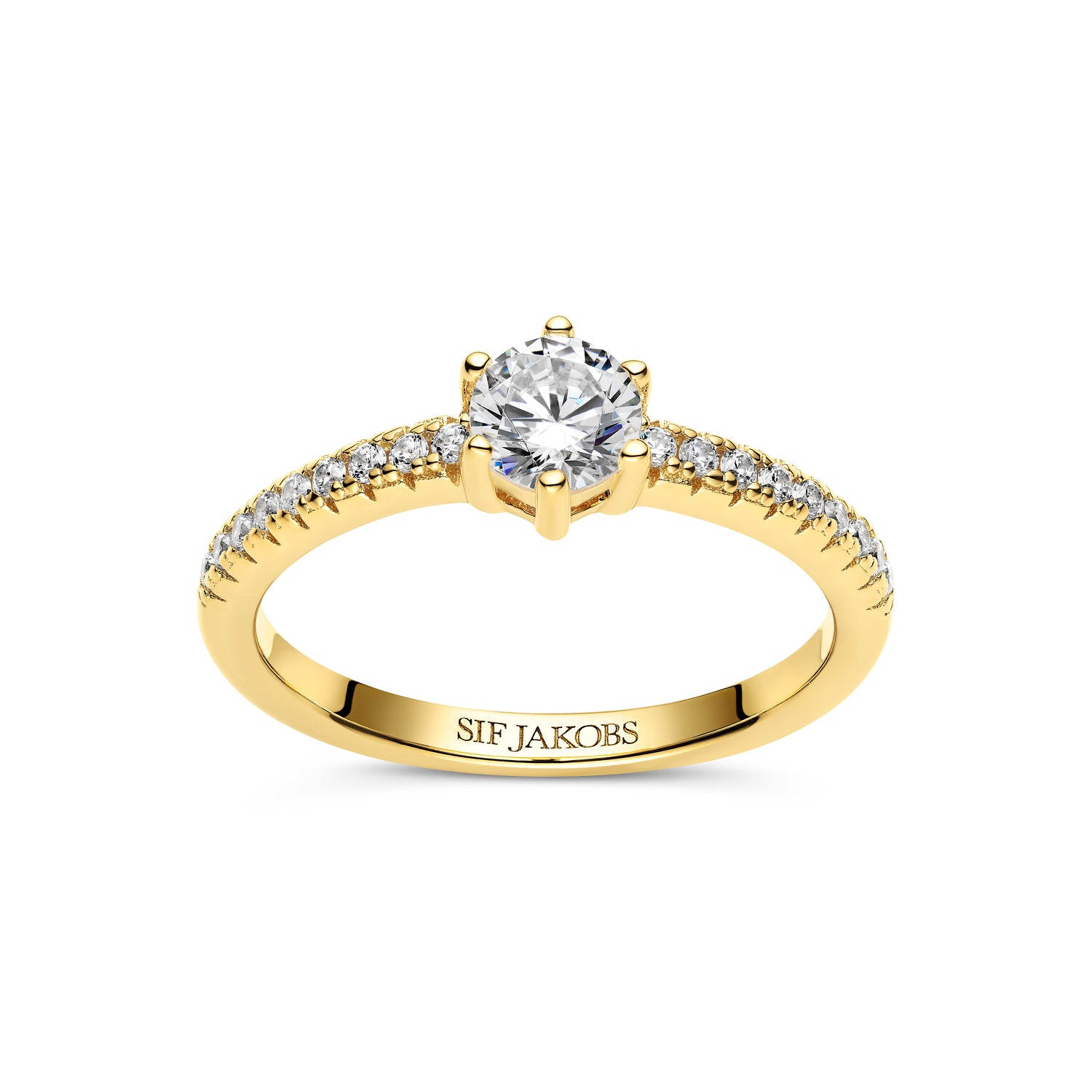 18K gold plated | White | 8,5, 18K gold plated | White | 7,5, 18K gold plated | White | 7, 18K gold plated | White | 6