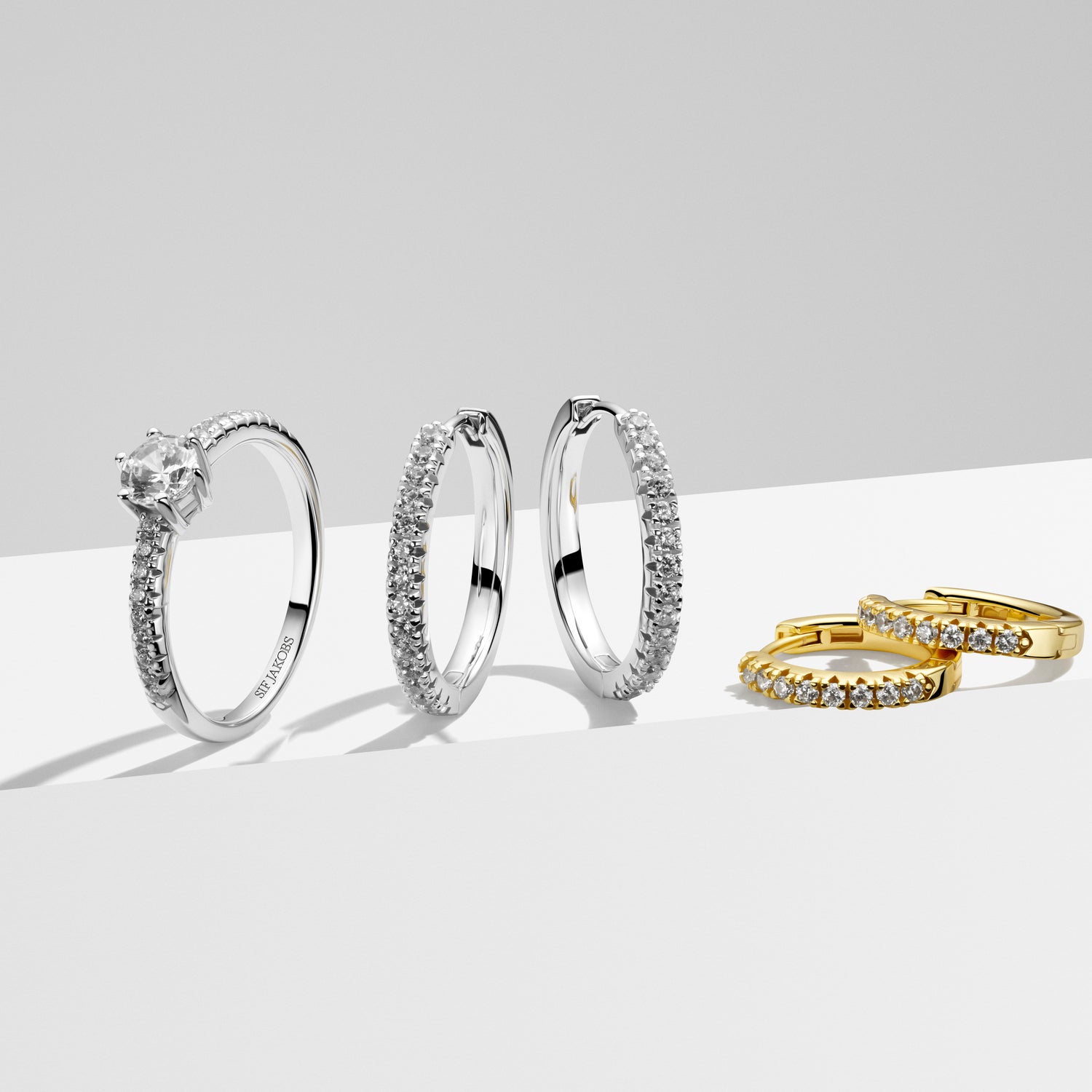 925 Sterling silver | White | 8,5, 925 Sterling silver | White | 7,5, 925 Sterling silver | White | 7, 925 Sterling silver | White | 6