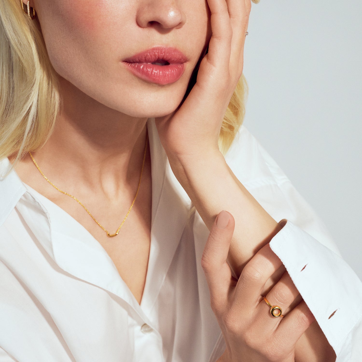 18K gold plated