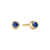 18K gold plated | Blue