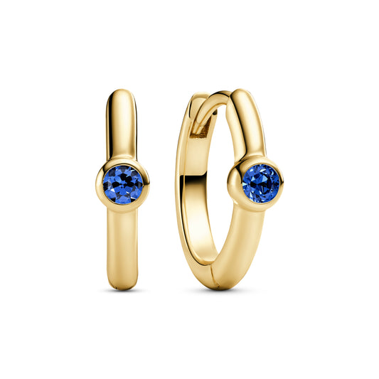 18K gold plated | Blue