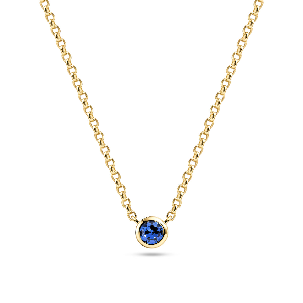 18K gold plated | Blue