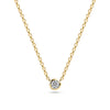 18K gold plated | White