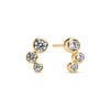 18K gold plated | White