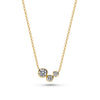18K gold plated | White