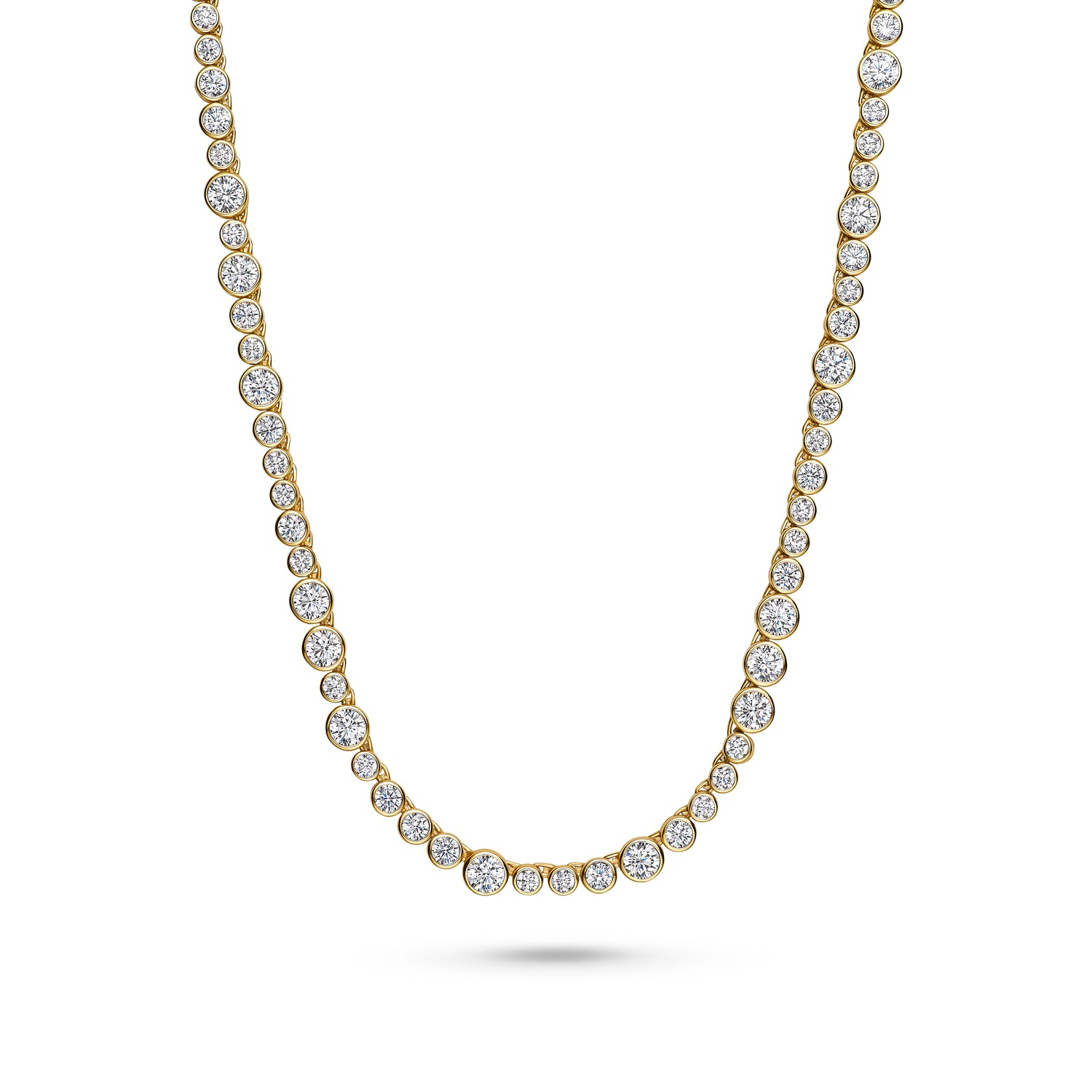 18K gold plated | White