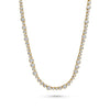 18K gold plated | White