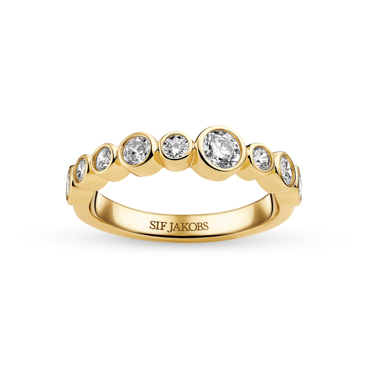 18K gold plated | White | 8,5, 18K gold plated | White | 7,5, 18K gold plated | White | 7, 18K gold plated | White | 6