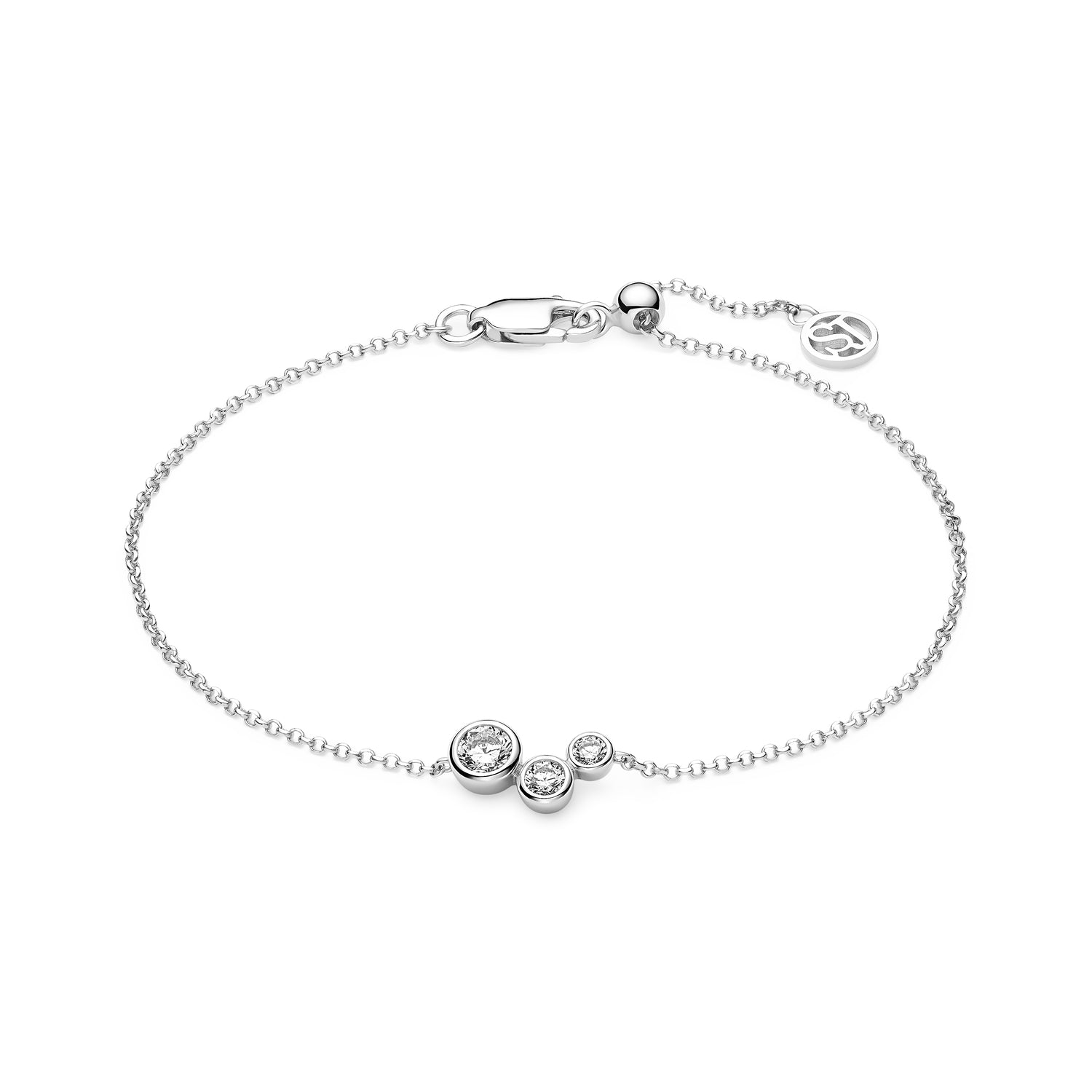 925 Sterling silver | White
