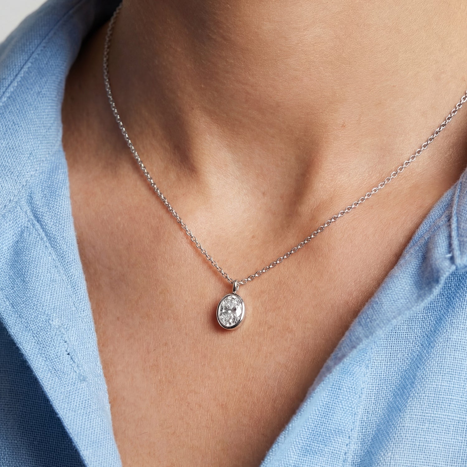 925 Sterling silver | White