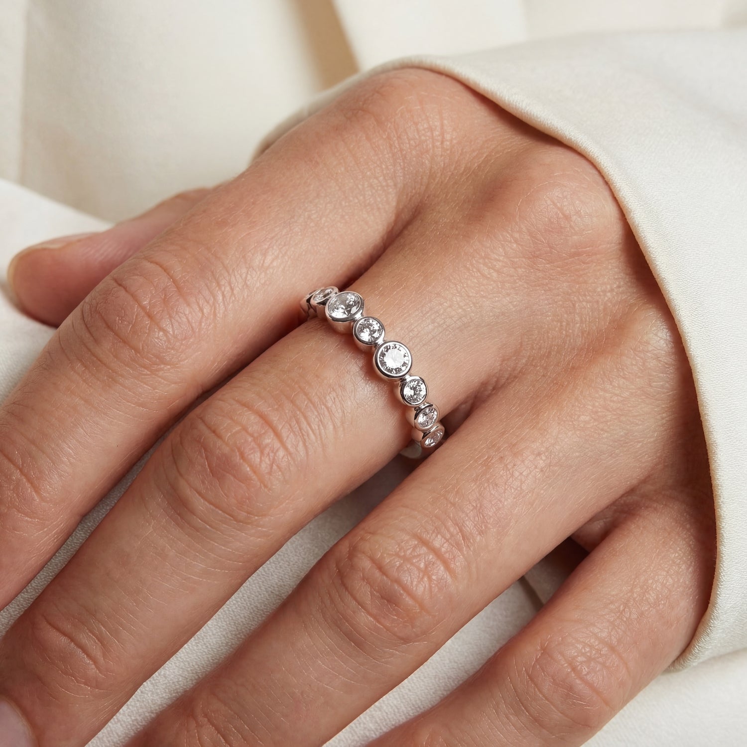 925 Sterling silver | White | 8,5, 925 Sterling silver | White | 7,5, 925 Sterling silver | White | 7, 925 Sterling silver | White | 6