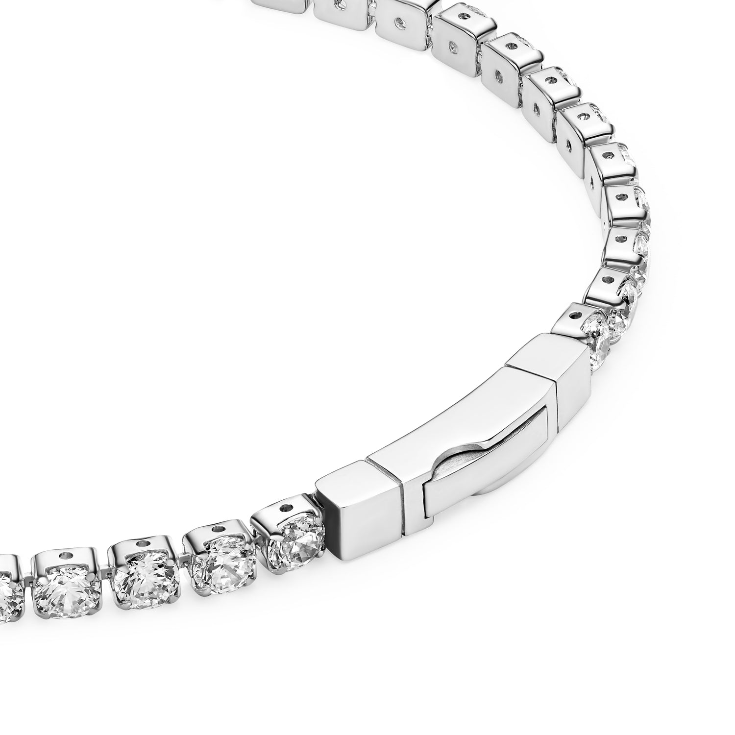 925 Sterling silver | White | 19 cm, 925 Sterling silver | White | 18 cm, 925 Sterling silver | White | 17 cm
