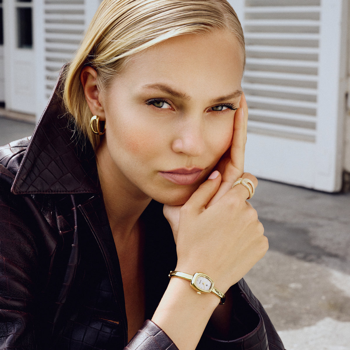 Stainless steel gold