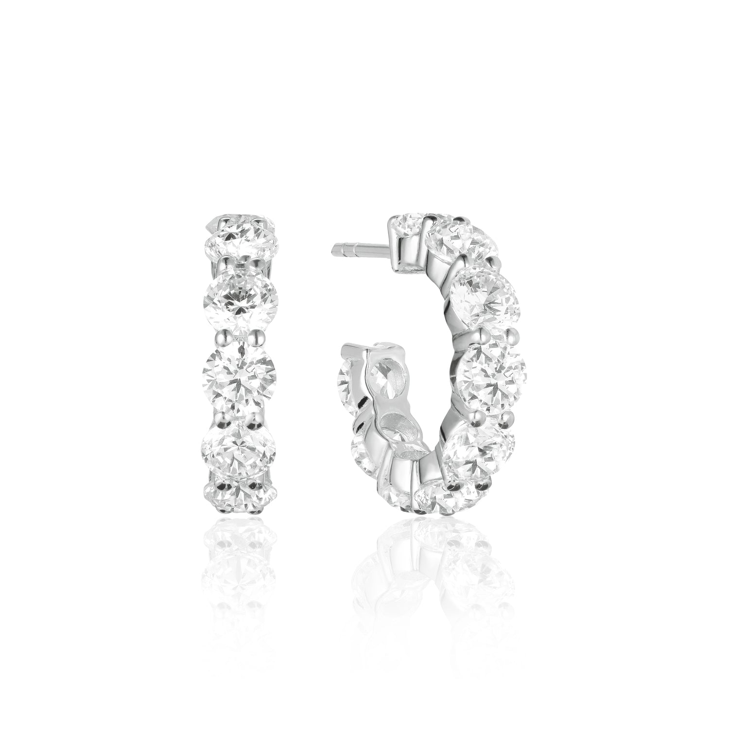 925 Sterling silver | White