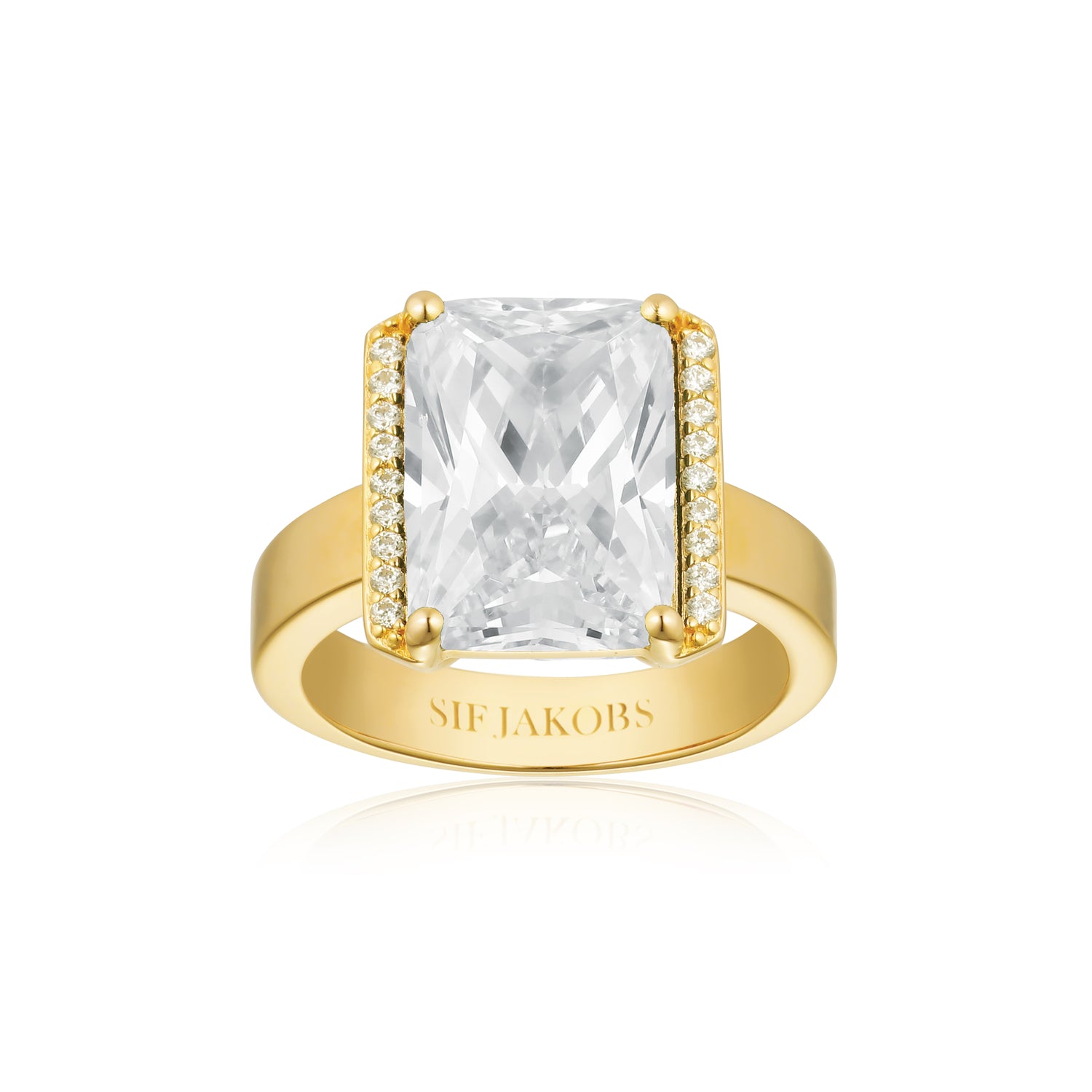 18K gold plated | White | 8,5, 18K gold plated | White | 7,5, 18K gold plated | White | 7, 18K gold plated | White | 6